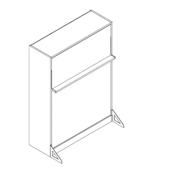 Royal collection Free Standing Wall Bed Support Kit