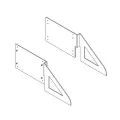 Royal collection Free Standing Wall Bed Support Kit