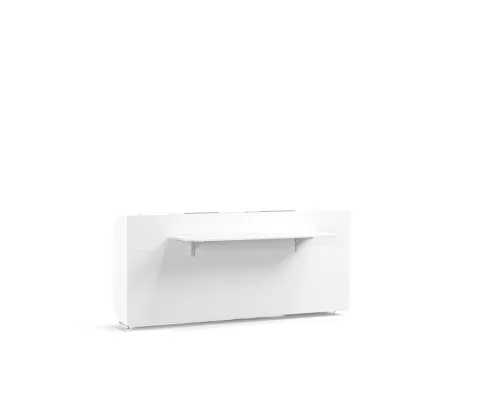 Simple Twin/Twin XL Murphy Wall Bed with Optional Foldable Table (Horizontal)