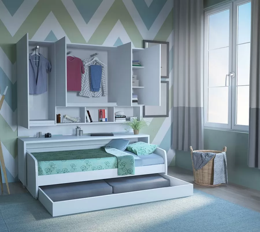 Twin XL Mattress Cover and 2 PC Cushion Set