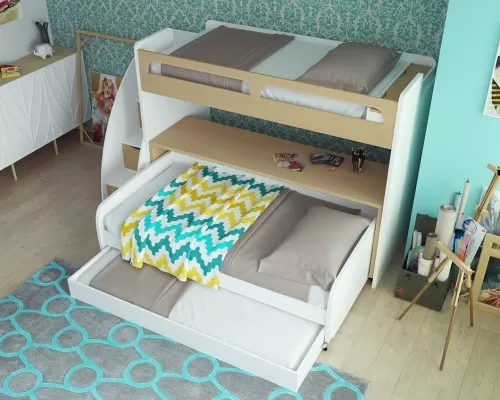 Twin XL Sofa Bed with Trundle - view 1
