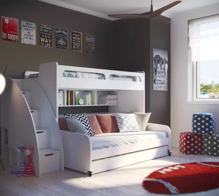 Twin XL Mattress Cover and 2 PC Cushion Set