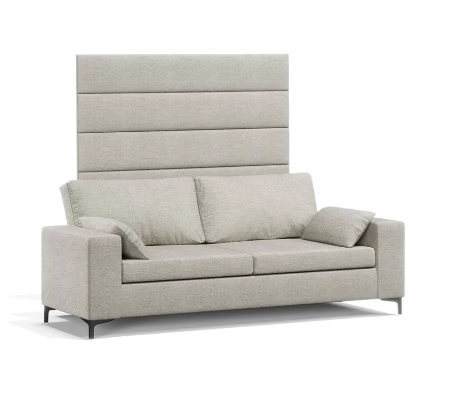 NEW Royal Vertical Queen 2 Seat Sofa and Headboard 1/2 Set