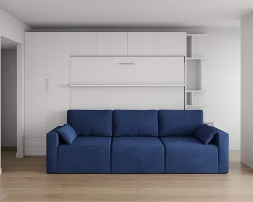 Open Horizontal Queen Bookshelf