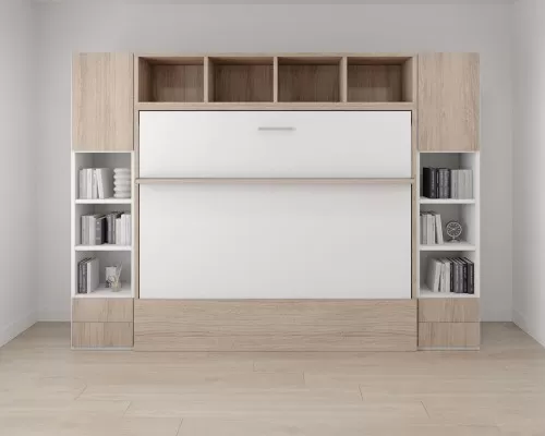 Open Horizontal Queen Bookshelf