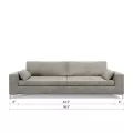 NEW Royal Horizontal Queen 2 Seat Sofa