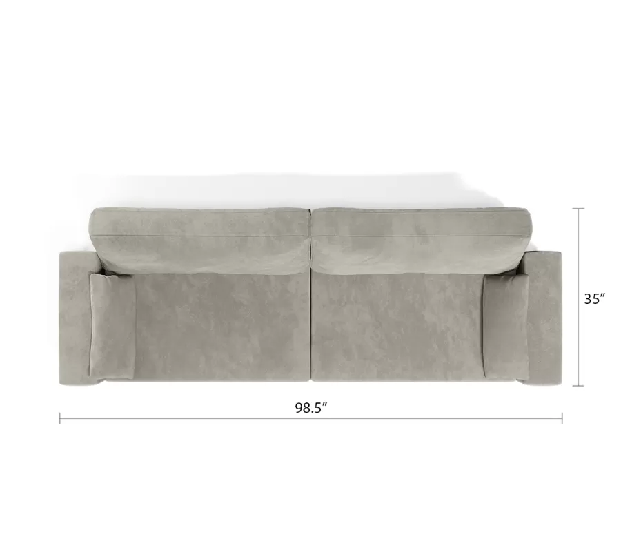 NEW Royal Horizontal Queen 2 Seat Sofa