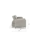 NEW Royal Horizontal Queen 2 Seat Sofa