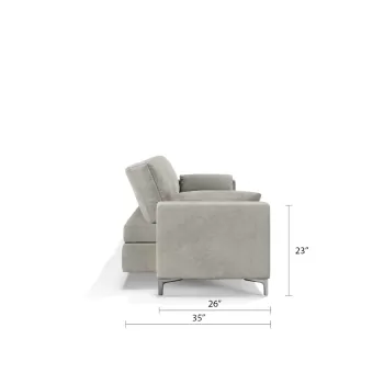 NEW Royal Horizontal Queen 2 Seat Sofa - secondary