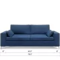 NEW Royal Vertical Queen 2 Seat Sofa