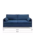NEW Royal Vertical Queen 2 Seat Sofa and Headboard 1/2 Set