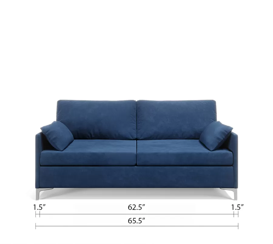 NEW Royal Vertical Queen 2 Seat Sofa and Headboard 1/2 Set