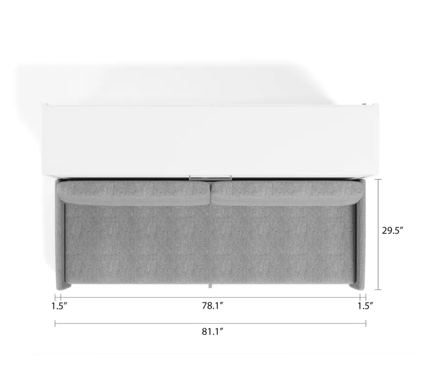 Horizontal foldable 2 Seat Sofa - view 5