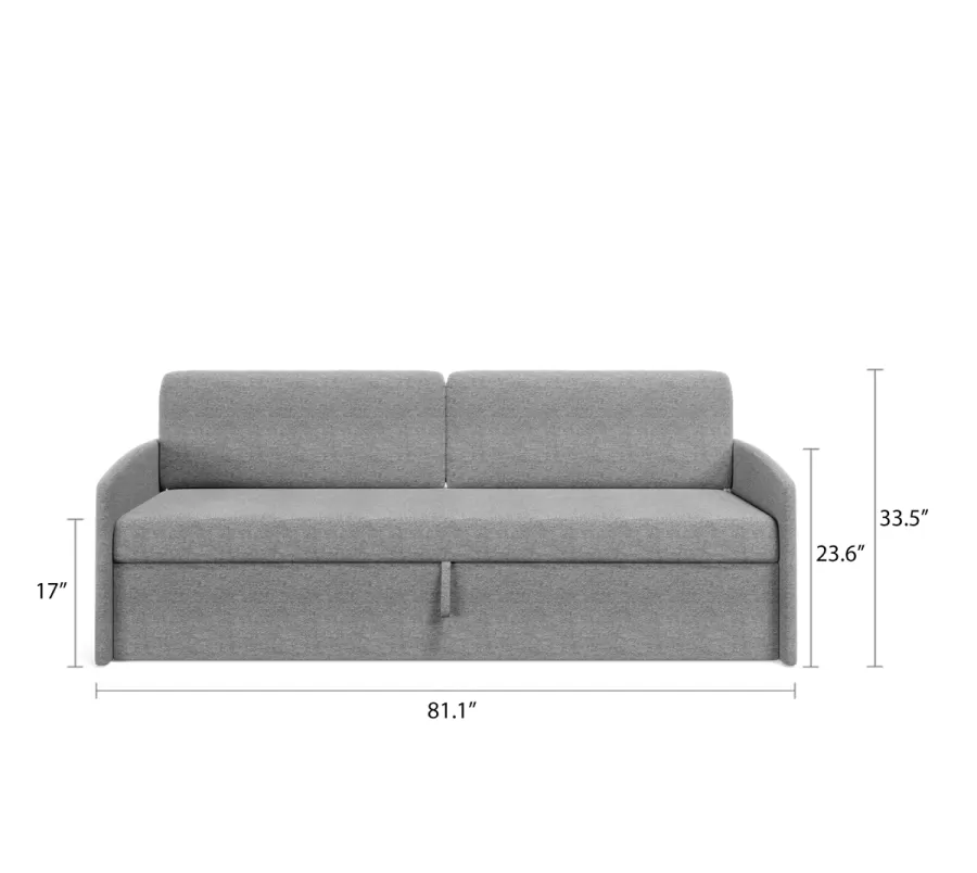 Horizontal foldable 2 Seat Sofa - view 3