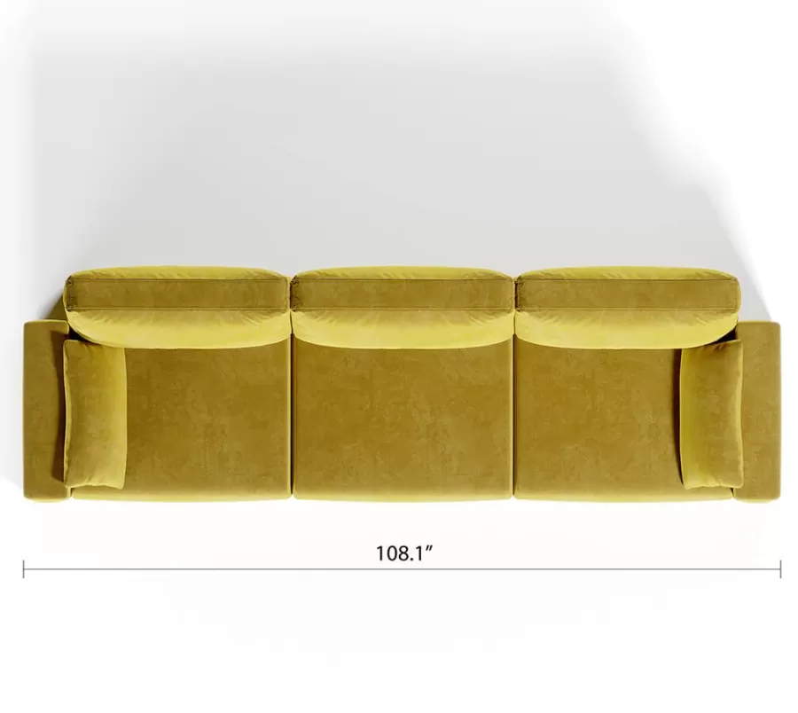 Royal Vertical Queen 3 Seat Sofa