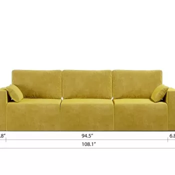 Royal Vertical Queen 3 Seat Sofa