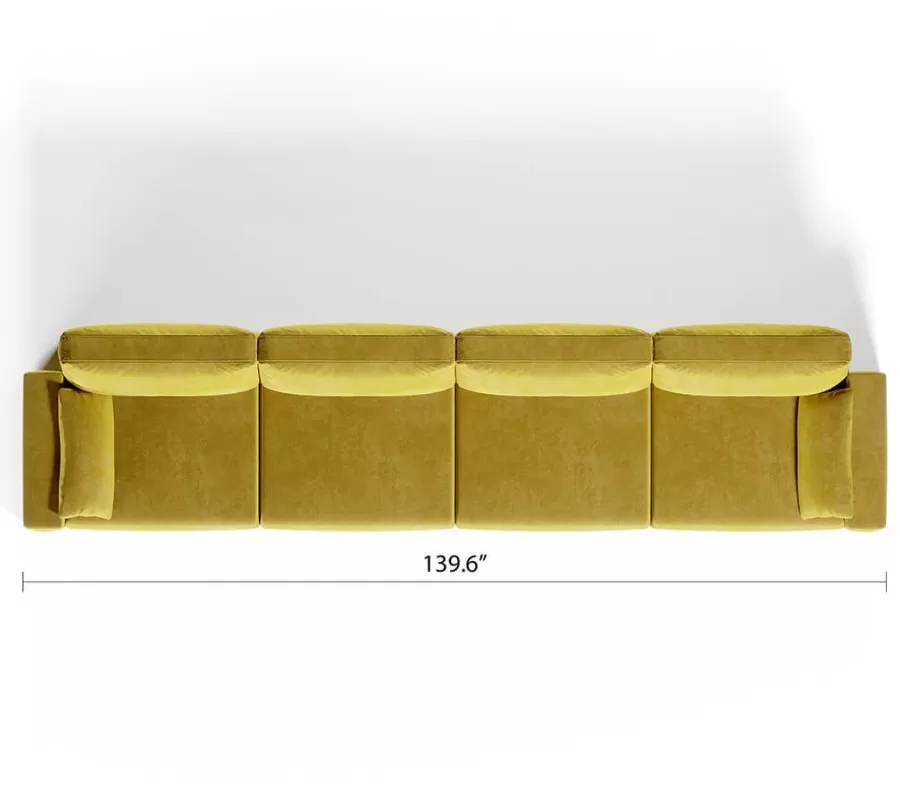Royal Vertical Queen 4 Seat Sofa