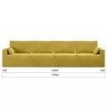 Royal Vertical Queen 4 Seat Sofa