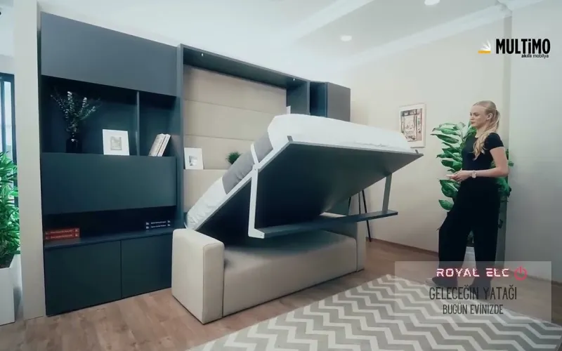 Royal Queen Electric Wall Bed