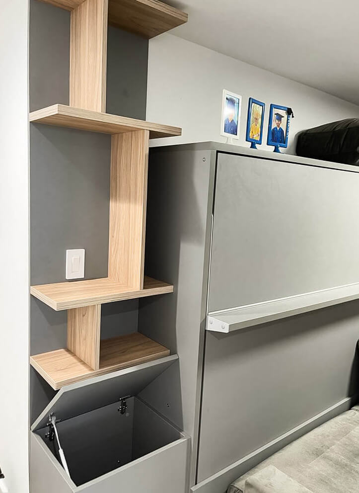 Royal Horizontal Queen Wall Bed
