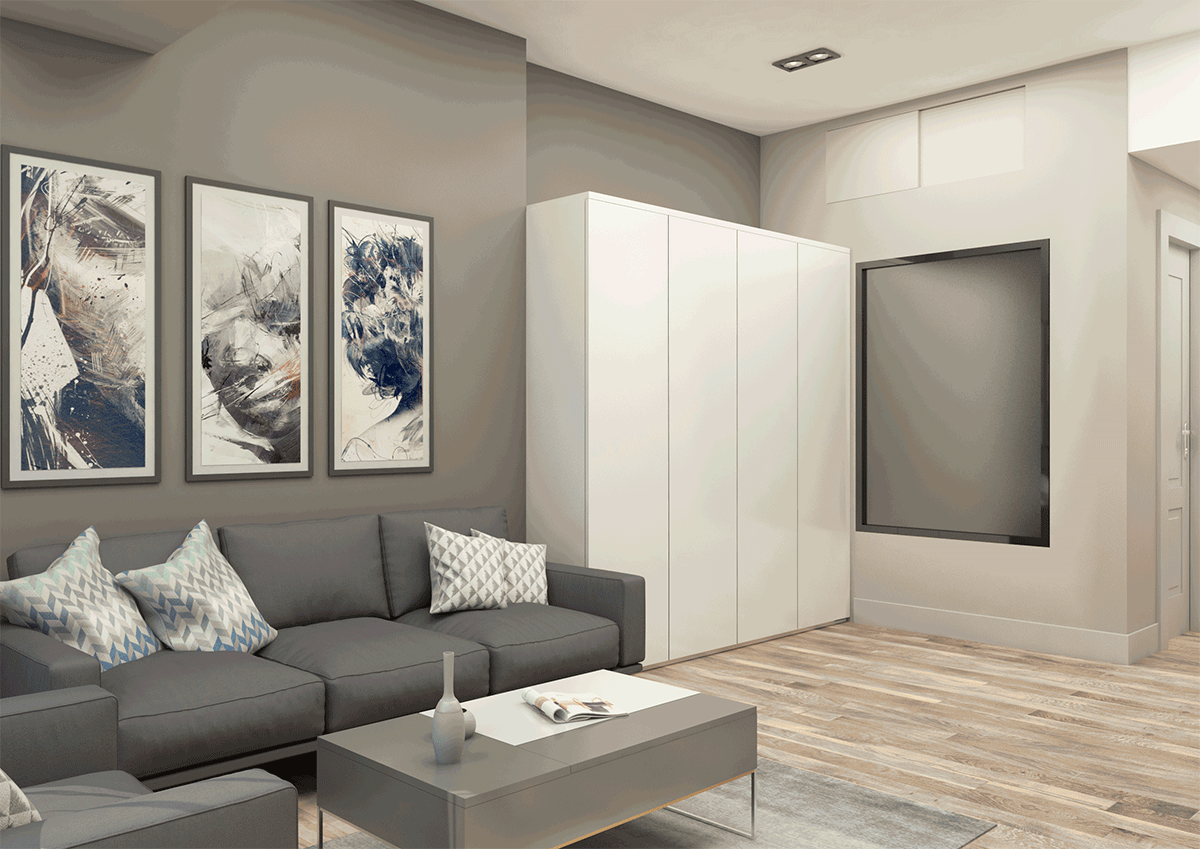 Accordo King Wall Bed