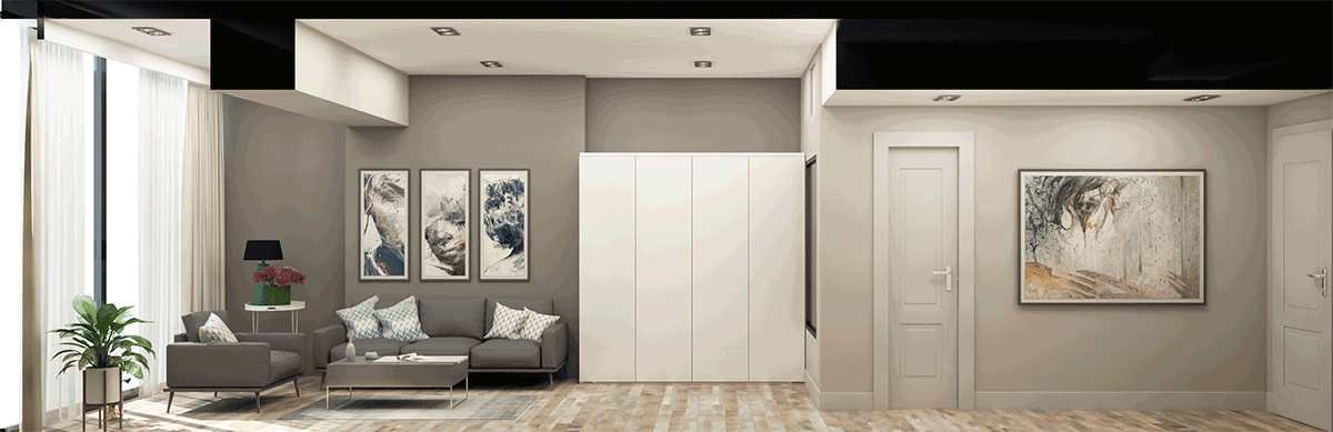Accordo King Wall Bed