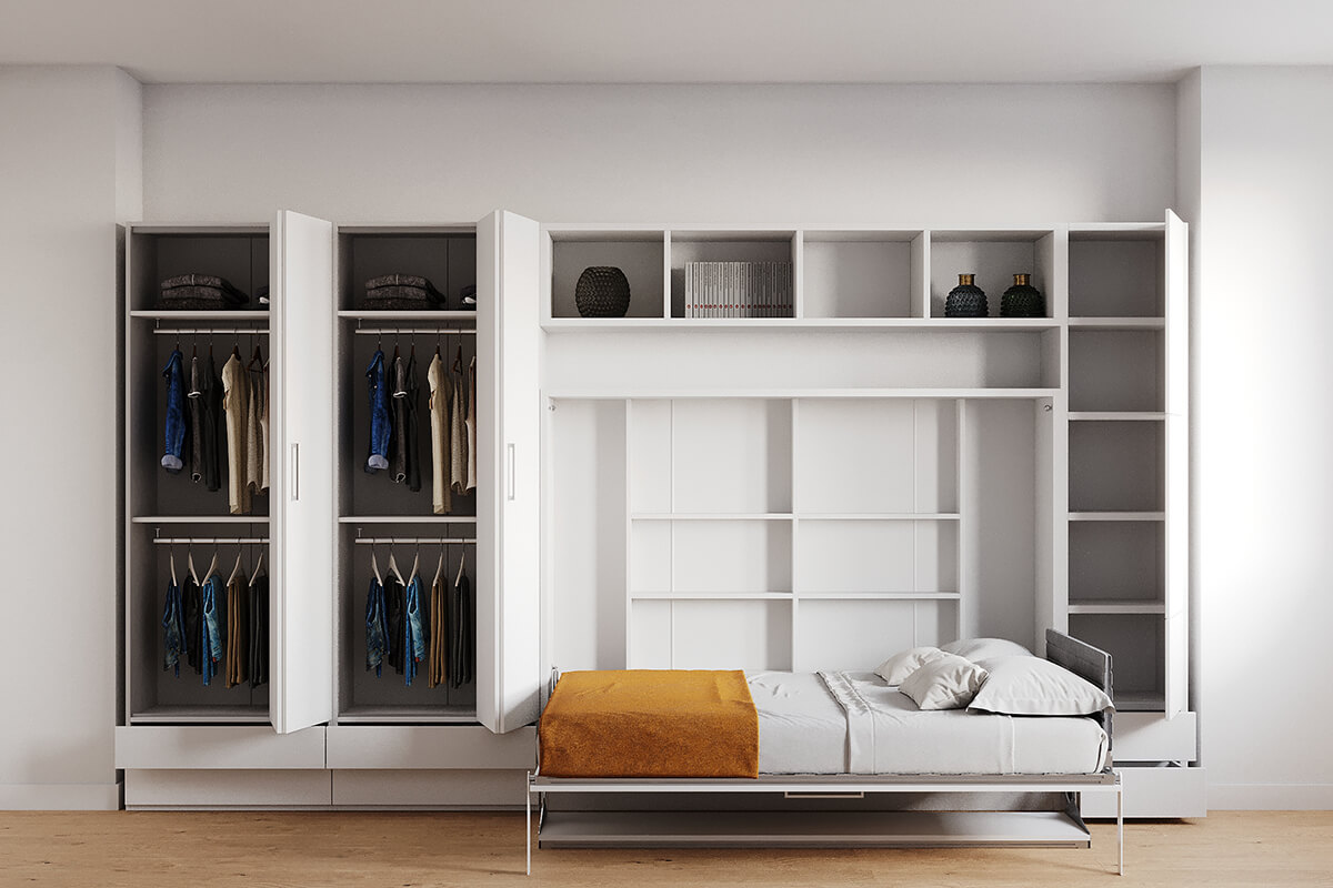 Royal Queen Wall Bed