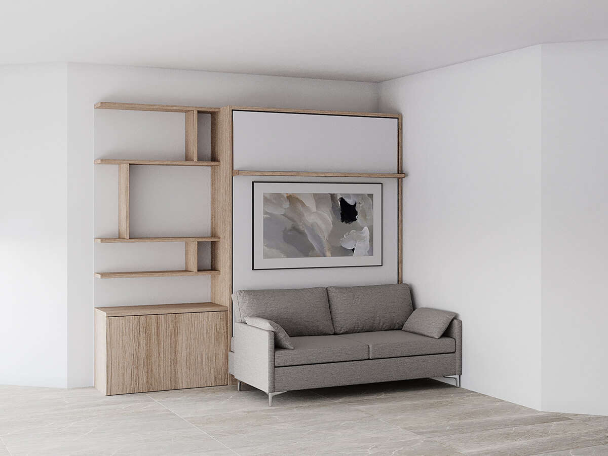 Royal Queen Wall Bed