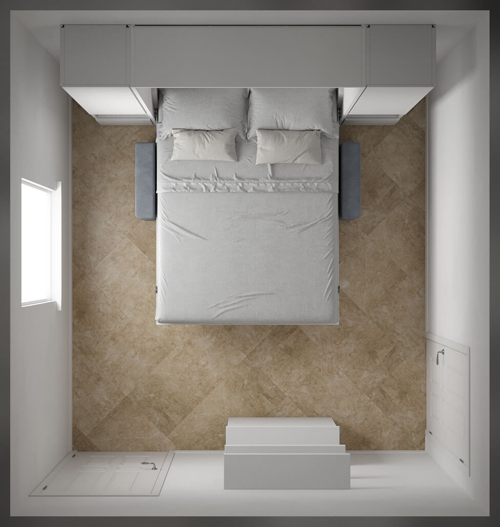 Royal Queen Wall Bed