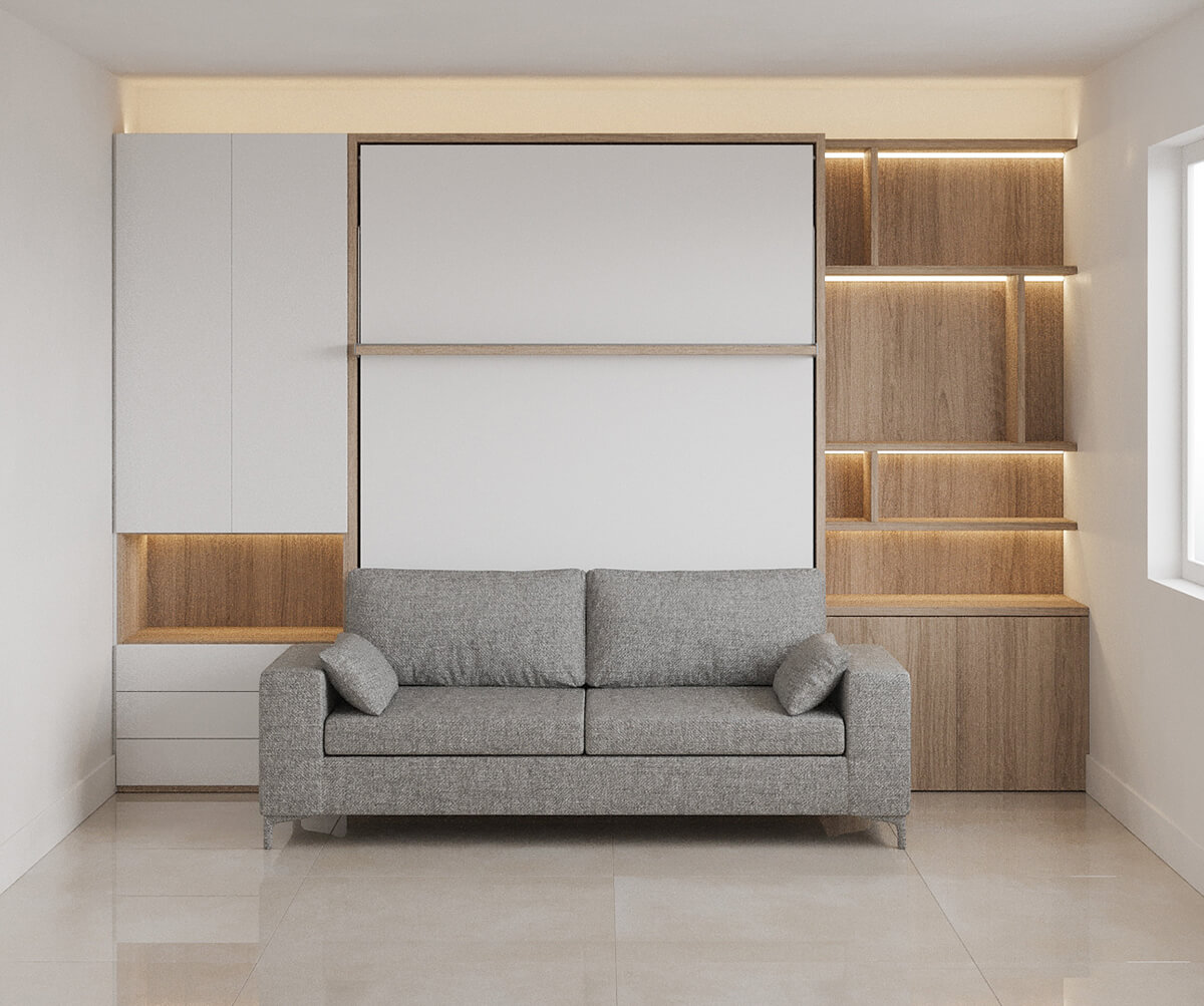 Royal Queen Wall Bed