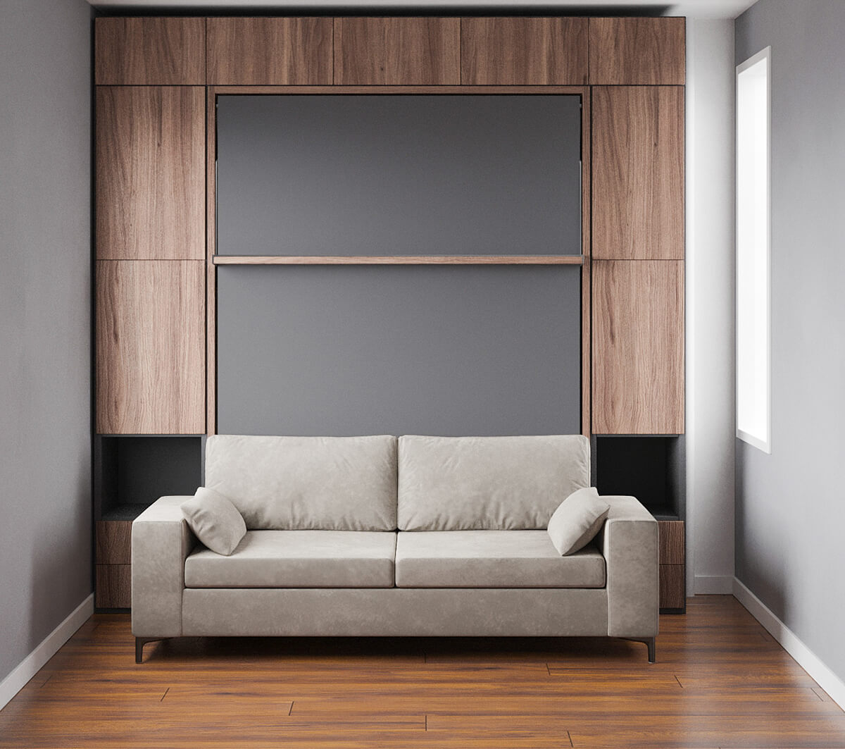 Royal Queen Wall Bed