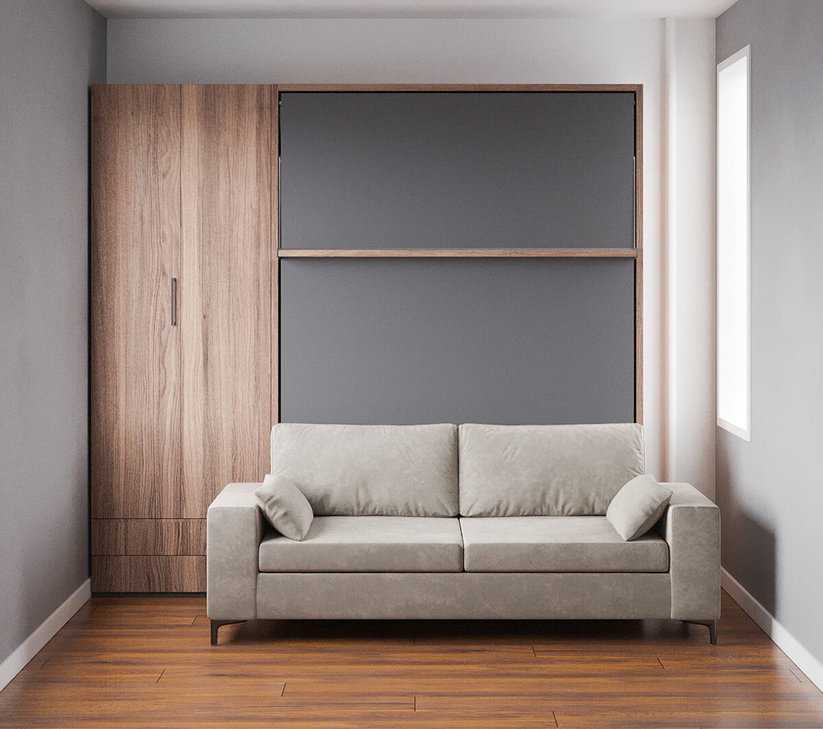 Royal Queen Wall Bed