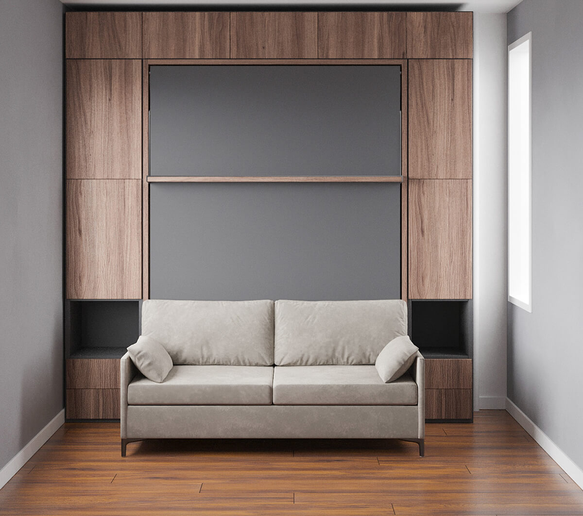 Royal Queen Wall Bed