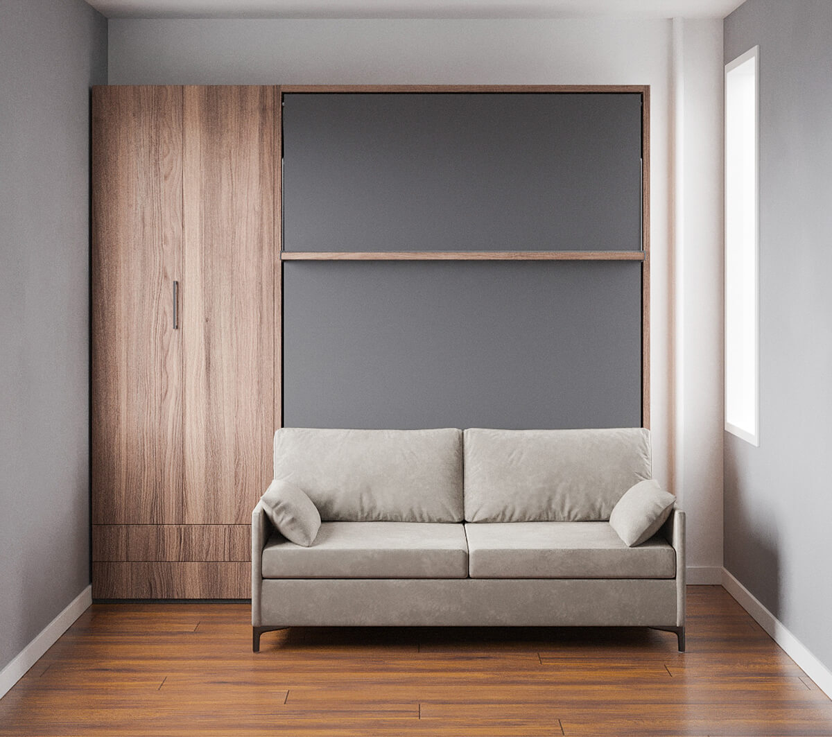 Royal Queen Wall Bed
