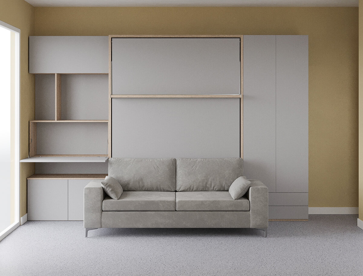 Royal Queen Wall Bed