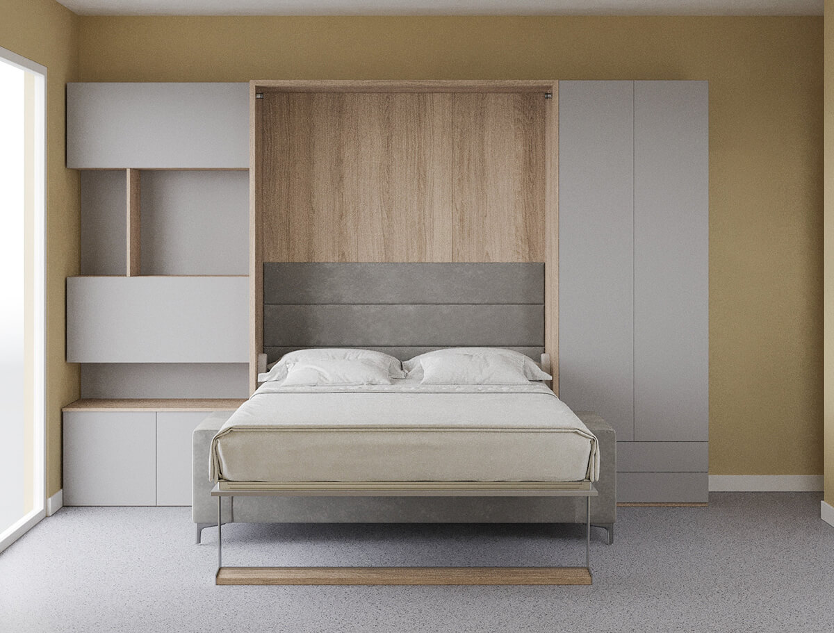 Royal Queen Wall Bed