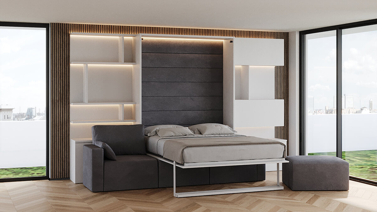 Royal Queen Wall Bed