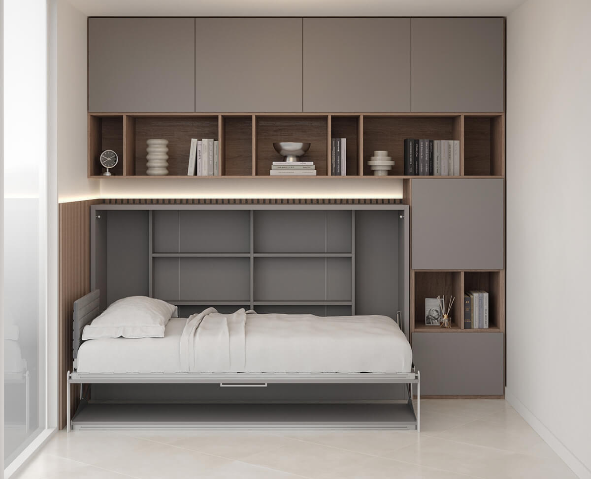 Royal Queen Wall Bed
