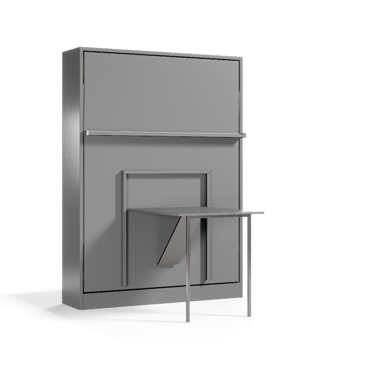 Royal Queen Wall Bed with Folding Table