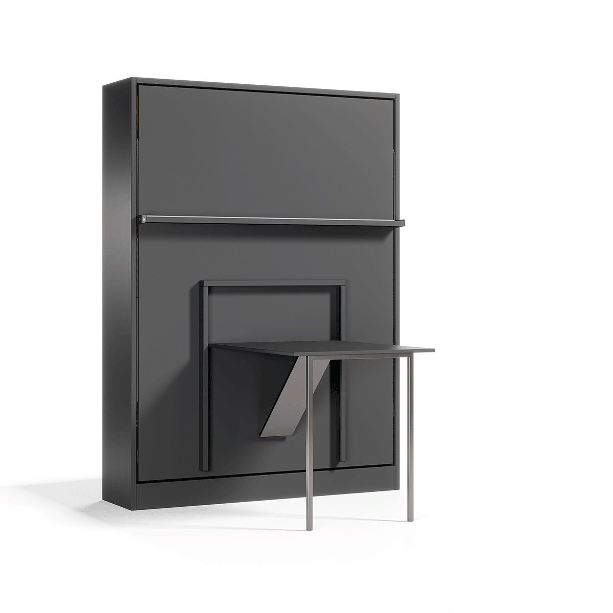 Royal Queen Wall Bed with Folding Table